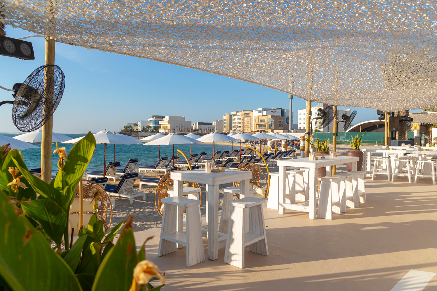 Solymar beach club terrace