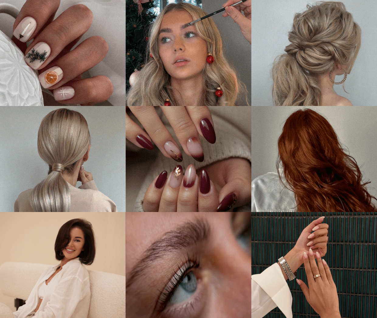 A2 Beauty Lounge results · hair, nails & lashes